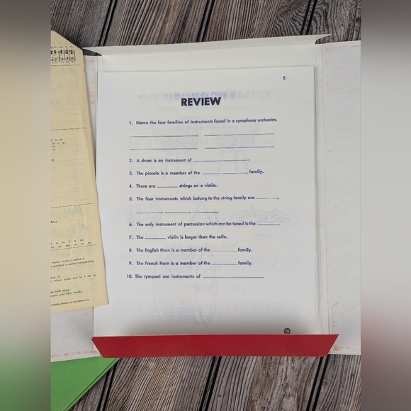 Lyons Music Fundamentals Set Of 3 Packets Of Mimio Teaching Master Copies - Picture 11 of 15